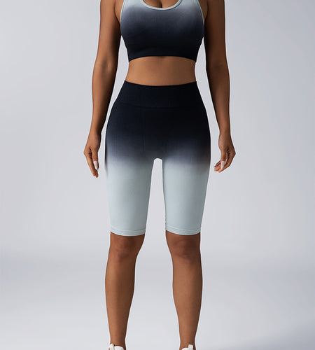 Workout Sets for Women 2 Piece Seamless Crop Tank High Waist Shorts Yoga Outfits,Workout Outfits for Women 2 Piece Seamless Sport Bra High Waist Yoga Leggings Sets