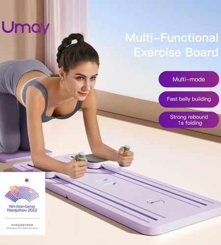 Umay Multifunctional Ab Exercise Board, Home Pilates Reformer for Abdominal and Core Strength Training
