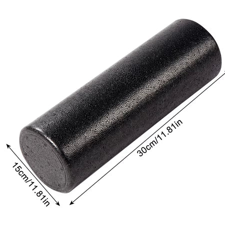 High Density Foam Rollers 12 Inch Solid Core Foam Massage Roller round Back Legs Foam Roller for Exercise Yoga Pilates Physical