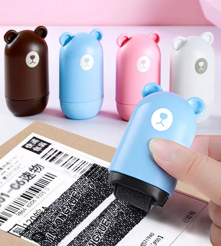 Theft Protection Roller Stamp for Privacy Confidential Data Guard Your Security Stamp Roller Privacy Seal Roller Theft Protect