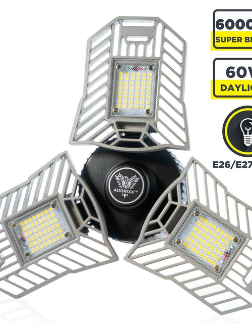 Load image into Gallery viewer, Three Led Garage Light- Led Adjustable Light-Basement Led Light
